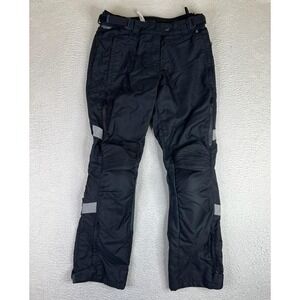 BMW Motorrad Trailguard Pants Mens 32x32 Black Motorcycle Rain Reflective Pads